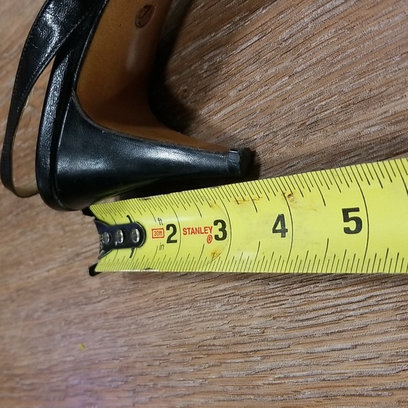 (7) Dynasty Made in Italy Vacation Evening European Leather Peep Toe Slingback - Picture 10 of 14